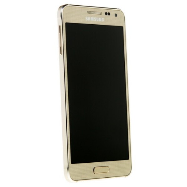 Смартфон Samsung SM-G850 Galaxy Alpha 4.7" 32Gb Gold 8(4x1.8/4х1,3Ghz)/2048Mb/1280x720/IPS/3G/LTE/GPS/Cam12/Android 4.4