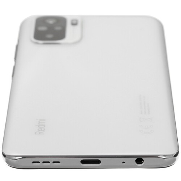 Смартфон Xiaomi Redmi Note 10 4/64Gb [6,43"/LTE/Cam48Mpx/5000mAh/ Pebble White]