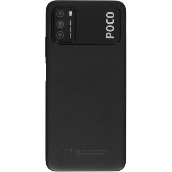 Смартфон POCO M3 4/128Gb [6,53"/LTE/Cam48Mpx/6000mAh/Black]