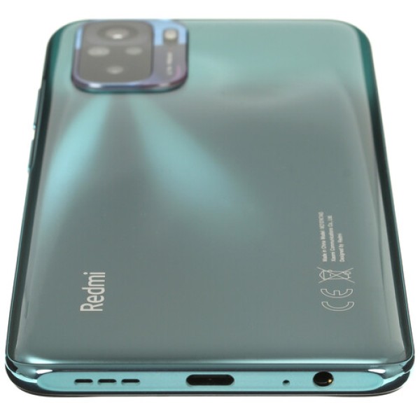 Смартфон Xiaomi Redmi Note 10 4/64Gb [6,43"/LTE/Cam48Mpx/5000mAh/Lake Green]