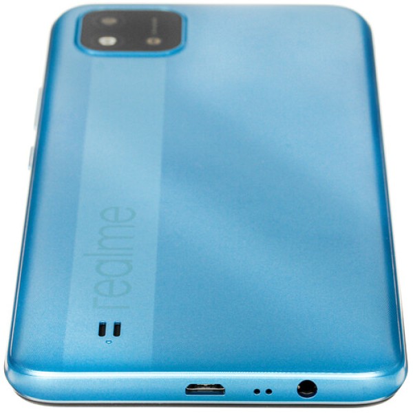 6.5" Смартфон realme C11 2021 32 ГБ синий