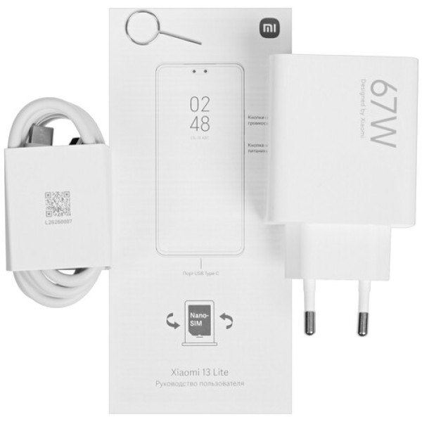 6.55" Смартфон Xiaomi 13 Lite 256 ГБ голубой