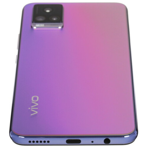 Смартфон Vivo V20 6.44" 128Gb Blue 8(2x2.3Ghz+6x1.8Ghz)/8192Mb/2400x1080/2SIM/LTE/Cam64+8+2/4000mAh/Android 10