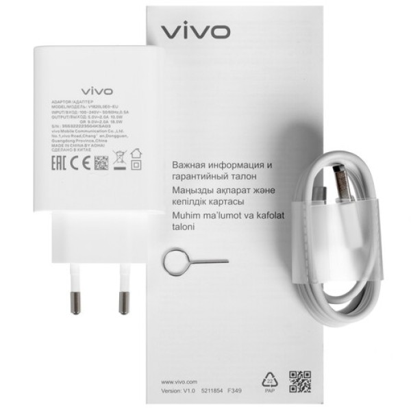 6.58" Смартфон Vivo Y35 64 ГБ черный