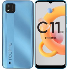 6.5" Смартфон realme C11 2021 32 ГБ синий