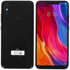 Смартфон Xiaomi Mi 8 6/64Gb [6,21"/LTE/NFC/Cam12+12Mpx/3400mAh/Black]