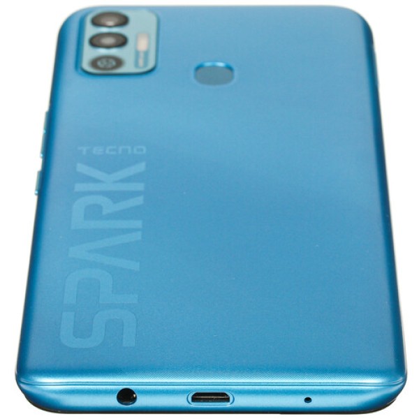 6.52" Смартфон Tecno SPARK 7 64 ГБ синий