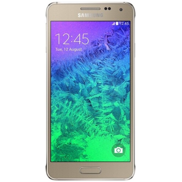 Смартфон Samsung SM-G850 Galaxy Alpha 4.7" 32Gb Gold 8(4x1.8/4х1,3Ghz)/2048Mb/1280x720/IPS/3G/LTE/GPS/Cam12/Android 4.4