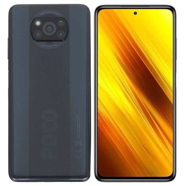 Смартфон Poco X3 6/128Gb [6,67"/LTE/NFC/Cam64Mpx/5160mAh/Grey]