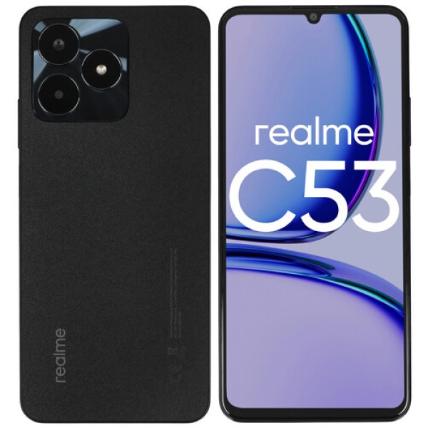 6.74" Смартфон realme C53 128 ГБ черный
