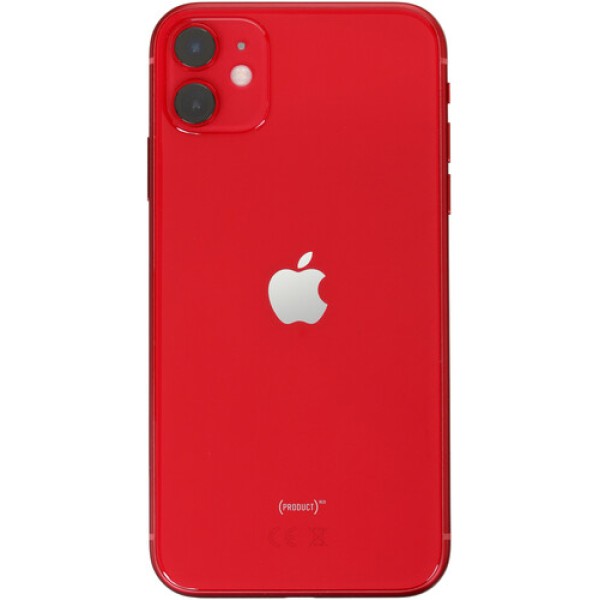 Смартфон Apple iPhone 11 6,1" 64Gb (PRODUCT)RED A13/4Gb/1792х828/IPS/LTE/NFC/IP68/Cam12/iOS