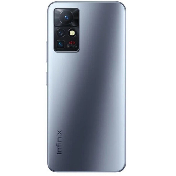 6.67" Смартфон Infinix ZERO X PRO 128 ГБ серебристый [8x(2 ГГц), 8 Гб, 2 SIM, AMOLED, 2400x1080, камера 108+8+8 Мп, 4G, GPS, FM, 4500 мА*ч]