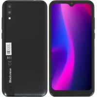 Смартфон Blackview A60 Black 6" 16Gb 4x1.3Ghz/1024Mb/1132x540/IPS/2SIM/3G/8MpxAF+2FF/4080mAh