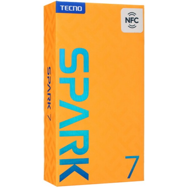 6.52" Смартфон Tecno SPARK 7 64 ГБ черный