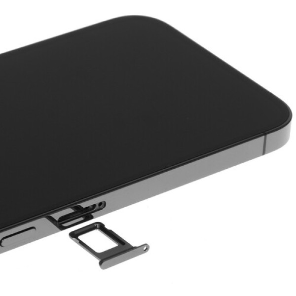 6.7" Смартфон Apple iPhone 13 Pro Max 128 ГБ серый [6x3.2 ГГц, 1.8 ГГц, 1 SIM, OLED, 2778×1284, камера 12+12+12 Мп, 5G, GPS]