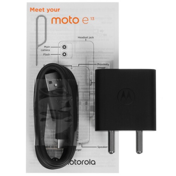 6.5" Смартфон Motorola Moto E13 64 ГБ бежевый