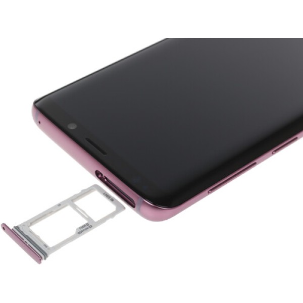 Смартфон Samsung Galaxy S9 5.8" 64Gb Purple 8(4x2,9Ghz+4x1,9Ghz)/4096Mb/2960x1440/sAMOLED/2SIM/LTE/NFC/IP68/Cam12/3000mAh/Android 8.0