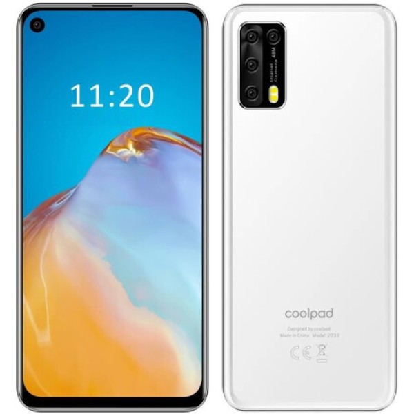 6.53" Смартфон Coolpad Cool S 128 ГБ белый