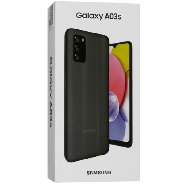 Смартфон Samsung Galaxy A03s 3/32Gb [6,5"/LTE/Cam13+2+2+2Mpx/5000mAh/Black]