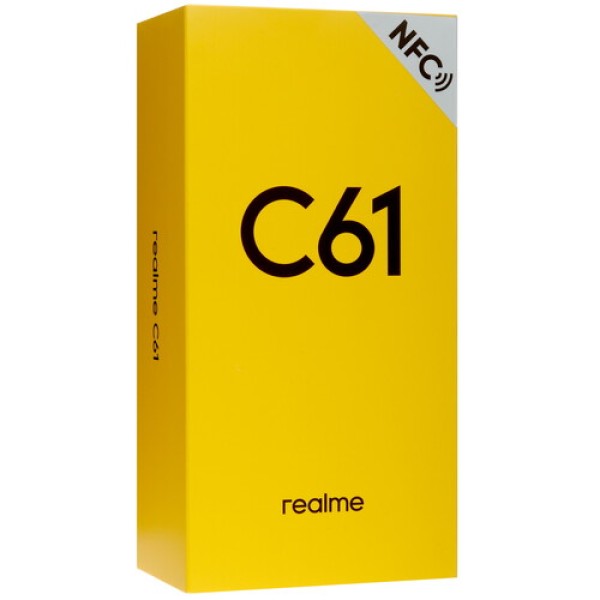6.74" Смартфон realme C61 128 ГБ зеленый
