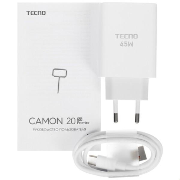 6.7" Смартфон Tecno CAMON 20 Premier 5G 512 ГБ черный