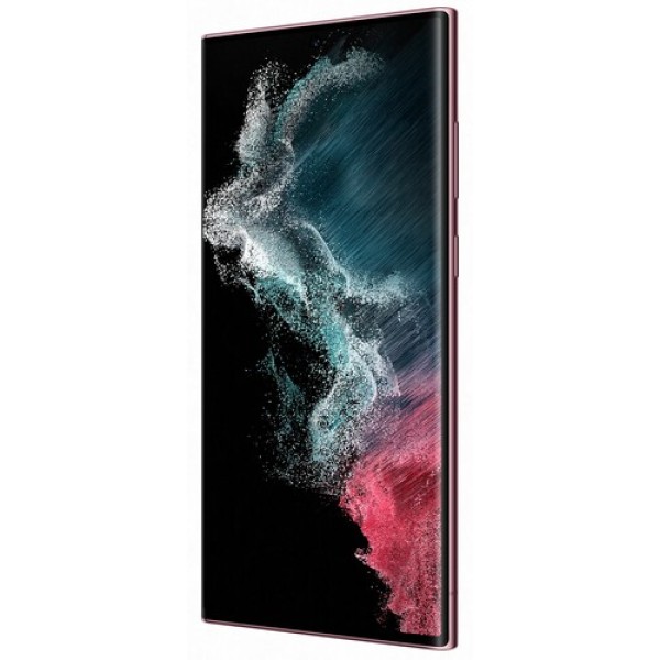 Смартфон Samsung Galaxy S22 Ultra 12/256Gb [6,8"/5G/NFC/Cam108+12+10+10Mpx/5000mAh/Бургунди]