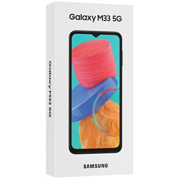 6.6" Смартфон Samsung Galaxy M33 5G 128 ГБ синий