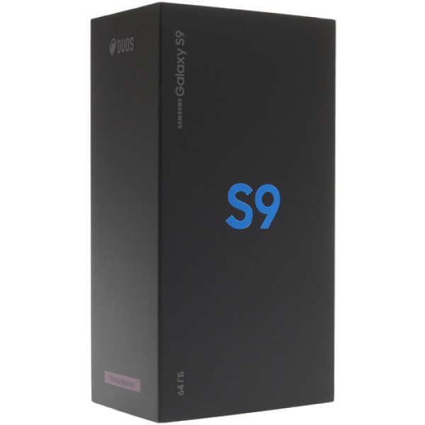 Смартфон Samsung Galaxy S9 5.8" 64Gb Purple 8(4x2,9Ghz+4x1,9Ghz)/4096Mb/2960x1440/sAMOLED/2SIM/LTE/NFC/IP68/Cam12/3000mAh/Android 8.0