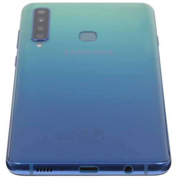 Смартфон Samsung SM-A920F Galaxy A9 (2018) 6.3" 128Gb Blue 8(4x2,2Ghz+4*1,8Ghz)/6144Mb/2220x1080/sAmoled/2SIM/LTE/NFC/Cam24+5+10+8/3800mAh/Android