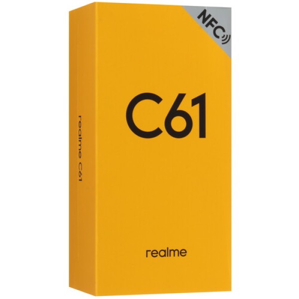 6.74" Смартфон realme C61 128 ГБ зеленый