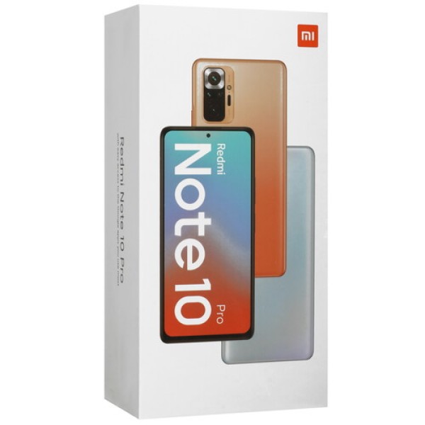 6.67" Смартфон Xiaomi Redmi Note 10 Pro 256 ГБ голубой