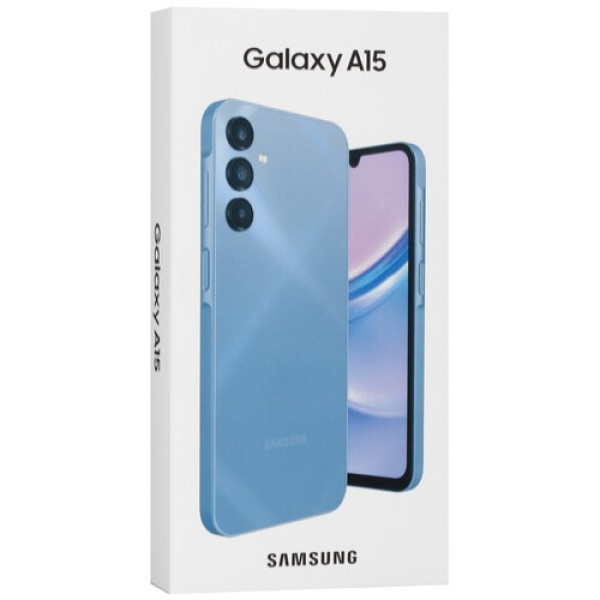 6.5" Смартфон Samsung Galaxy A15 256 ГБ синий
