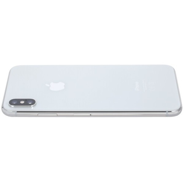 Смартфон Apple iPhone Xs Max 6,5" 64Gb Silver 6x2.5Ghz/4096Mb/2688х1242/OLED/LTE/NFC/IP68/Cam12+12/iOS