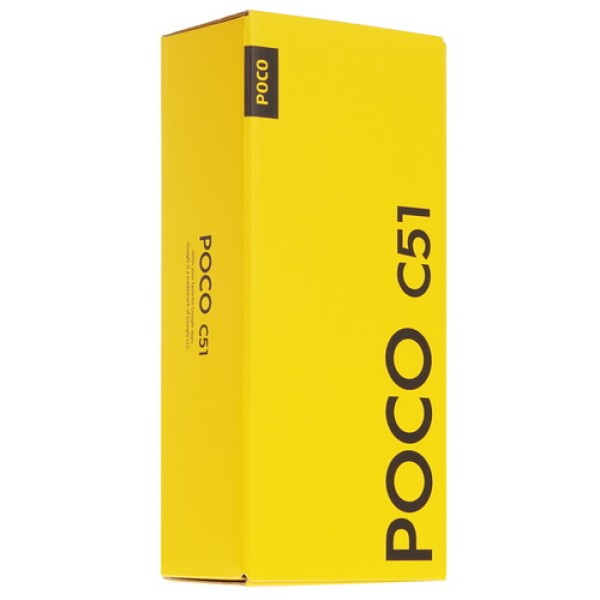 6.52" Смартфон POCO C51 64 ГБ черный