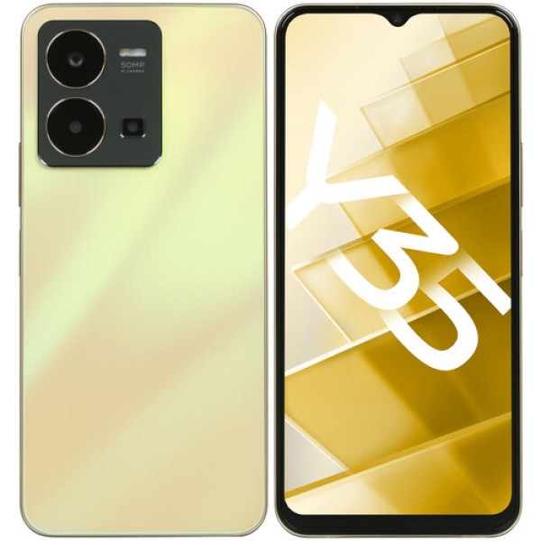 6.58" Смартфон Vivo Y35 128 ГБ золотистый