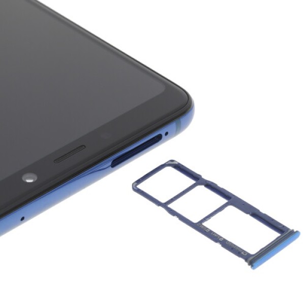Смартфон Samsung SM-A920F Galaxy A9 (2018) 6.3" 128Gb Blue 8(4x2,2Ghz+4*1,8Ghz)/6144Mb/2220x1080/sAmoled/2SIM/LTE/NFC/Cam24+5+10+8/3800mAh/Android