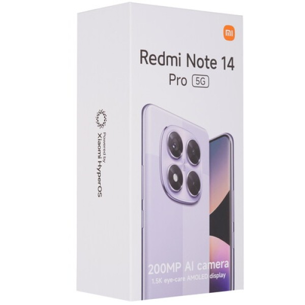 6.67" Смартфон Xiaomi Redmi Note 14 Pro 5G 256 ГБ черный