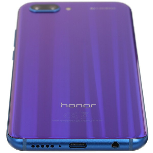 Смартфон Honor 10 5.84" 64Gb Blue 8(4x2,36Ghz+4x1,8Ghz)/4096Mb/2280x1080/IPS/2SIM/LTE/NFC/Cam16+24/3400mAh/Android 8.1