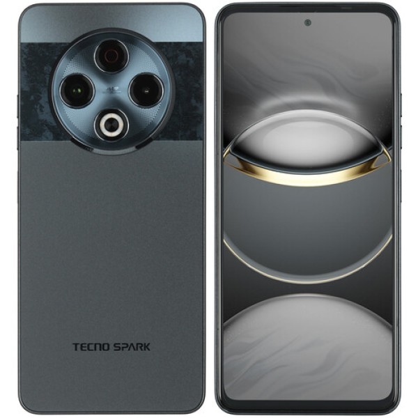 6.78" Смартфон Tecno SPARK 30 4G 128 ГБ черный