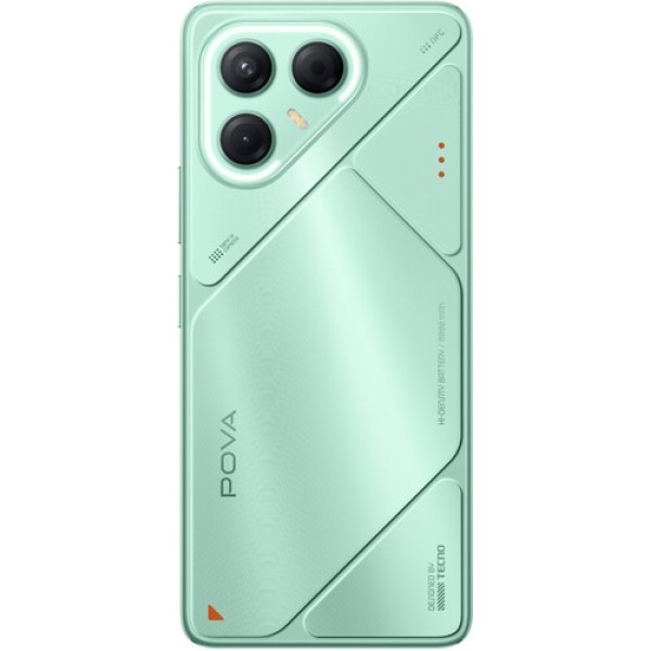 6.78" Смартфон Tecno POVA 7 5G 256 ГБ зеленый