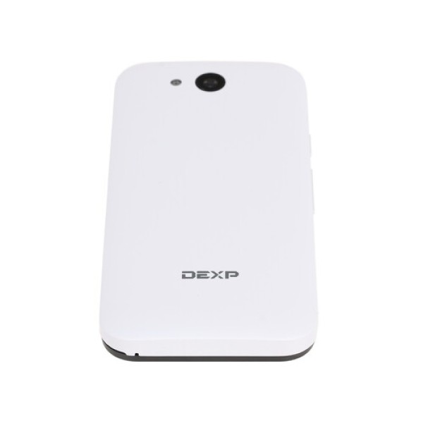 Смартфон DEXP Ixion M240 Strike 3 Pro White [4" 8Gb 4x1.3Ghz/1024Mb/800x480/IPS/2SIM/3G/GPS/Cam5AF/1400mAh/Android 6.0]
