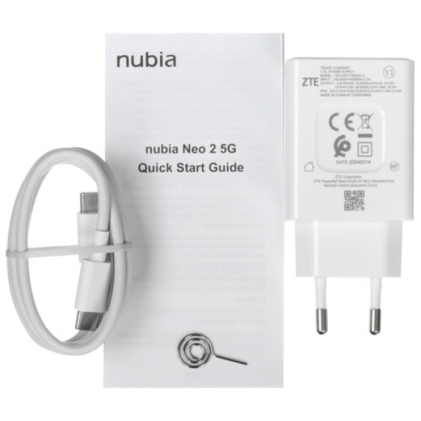 6.72" Смартфон Nubia Neo 2 5G 256 ГБ серый
