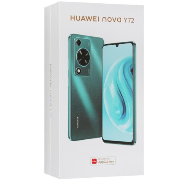 6.75" Смартфон HUAWEI nova Y72 256 ГБ черный