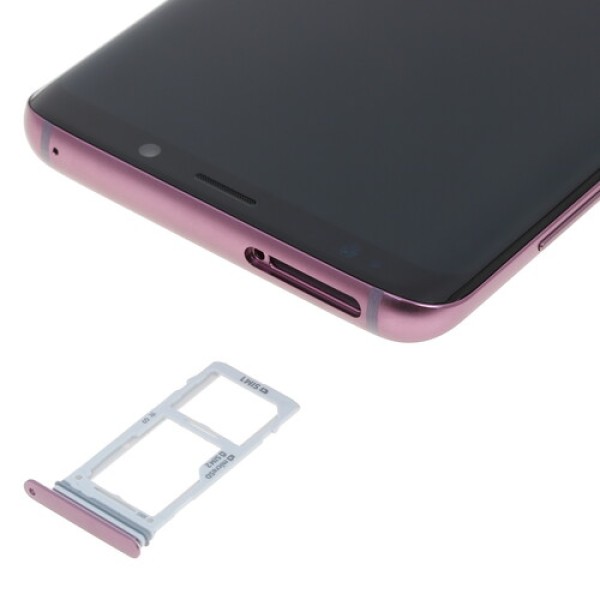 Смартфон Samsung Galaxy S9+ 6.2" 64Gb Purple 8(4x2,9Ghz+4x1,9Ghz)/6144Mb/2960x1440/sAMOLED/2SIM/LTE/NFC/IP68/Cam12+12/3500mAh/Android 8.0