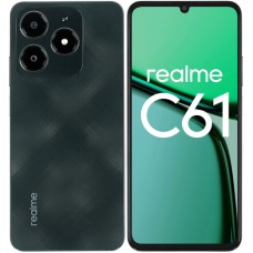 6.74" Смартфон realme C61 128 ГБ зеленый