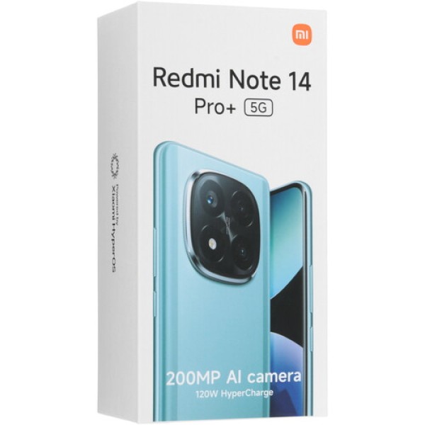 6.67" Смартфон Xiaomi Redmi Note 14 Pro+ 5G 256 ГБ черный