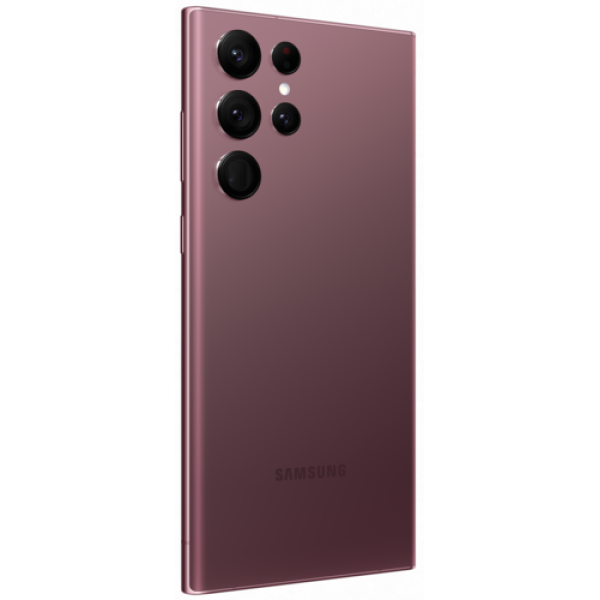Смартфон Samsung Galaxy S22 Ultra 12/256Gb [6,8"/5G/NFC/Cam108+12+10+10Mpx/5000mAh/Бургунди]