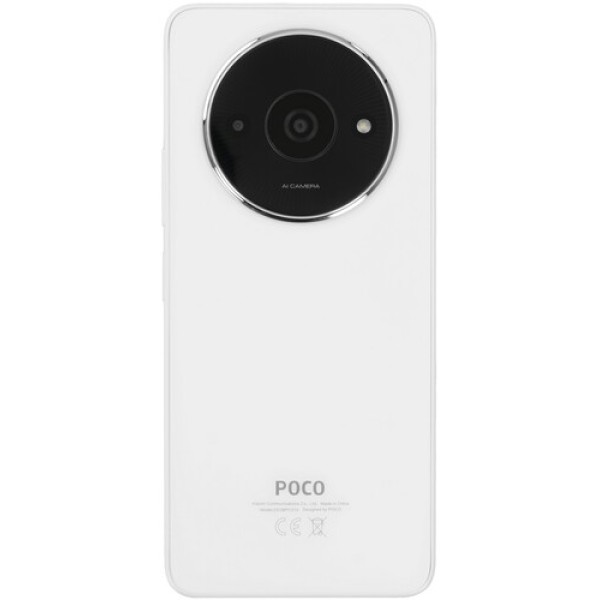 6.71" Смартфон POCO C61 128 ГБ белый