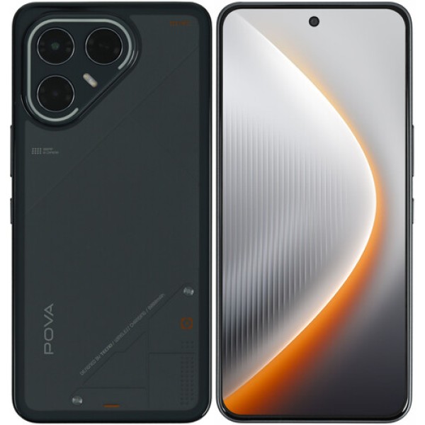 6.67" Смартфон Tecno POVA 7 Ultra 5G 256 ГБ черный