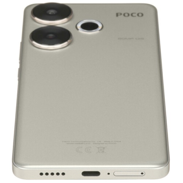 6.67" Смартфон POCO F6 256 ГБ серый